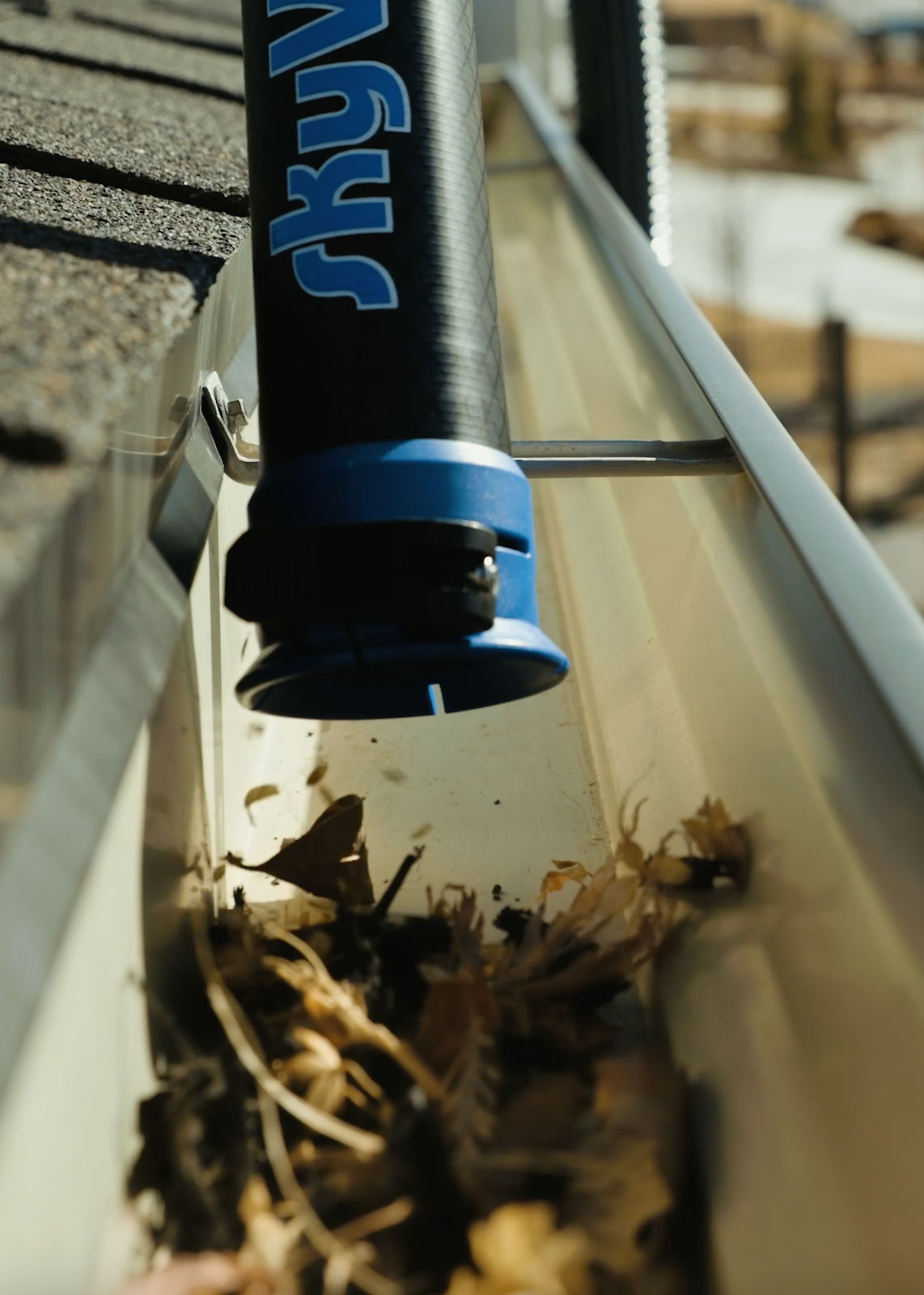 Gutter cleaning