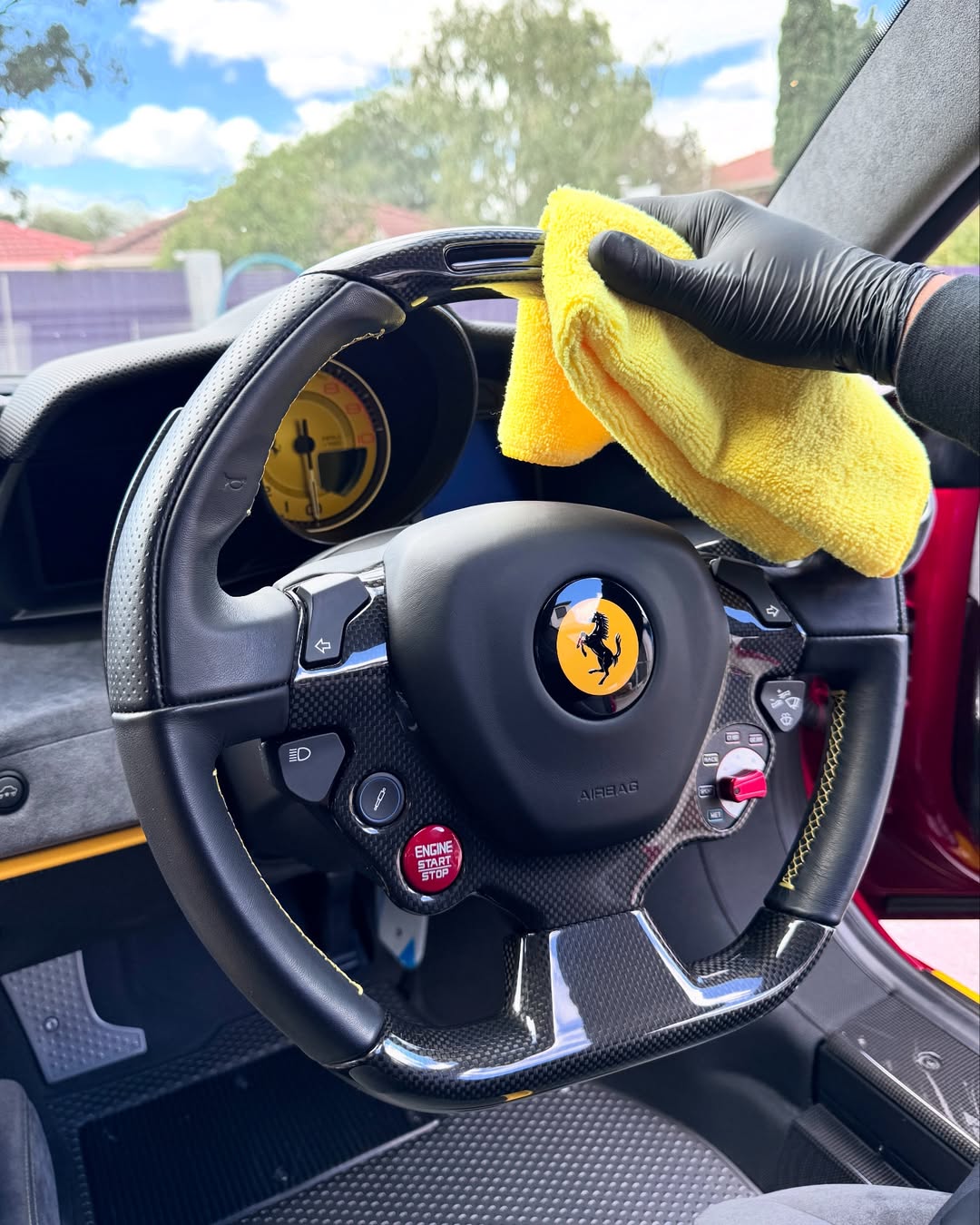 Ferrari interior